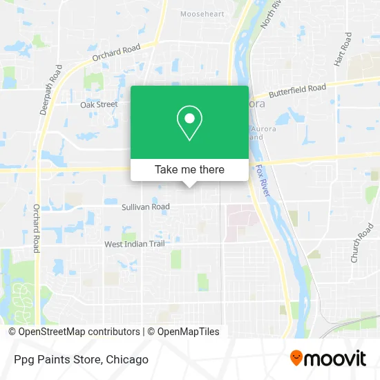 Ppg Paints Store map