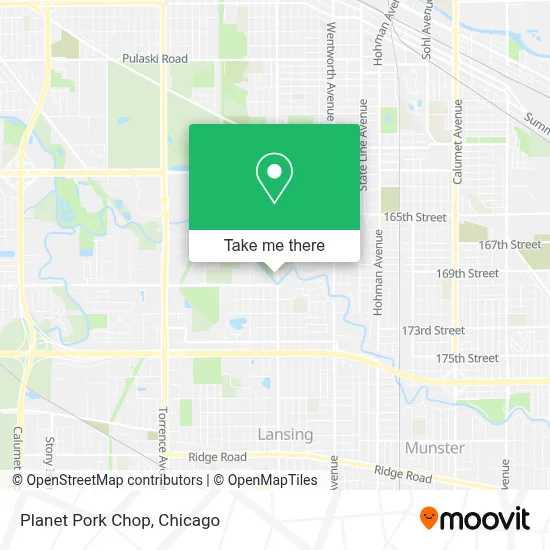Planet Pork Chop map
