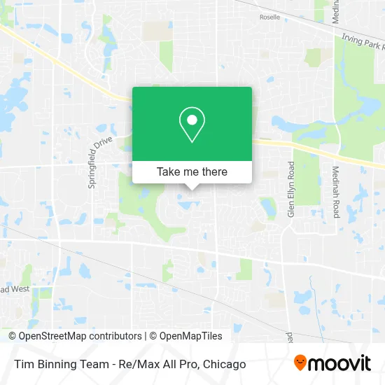 Tim Binning Team - Re / Max All Pro map