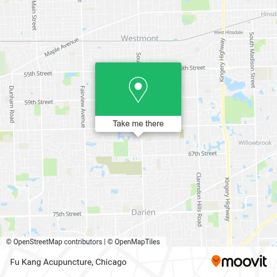 Fu Kang Acupuncture map