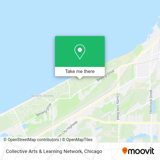 Collective Arts & Learning Network map