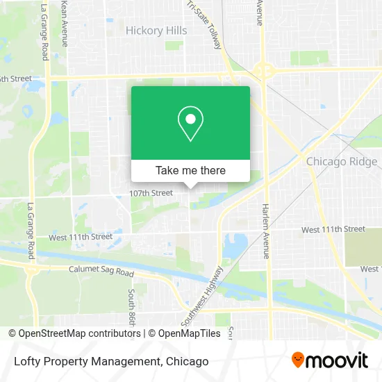 Lofty Property Management map