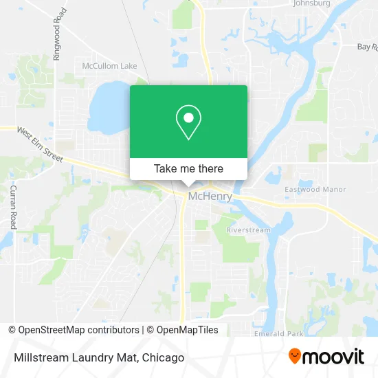 Millstream Laundry Mat map