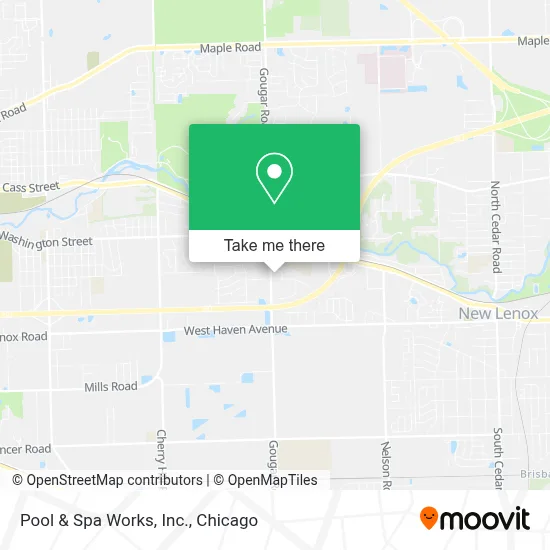 Pool & Spa Works, Inc. map
