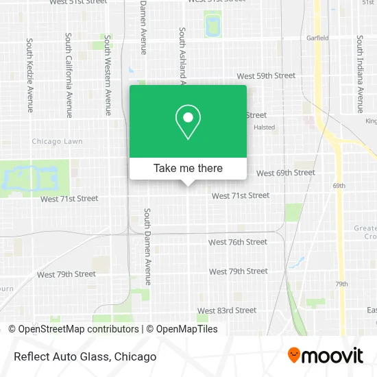 Reflect Auto Glass map