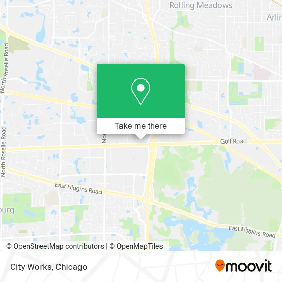 City Works map