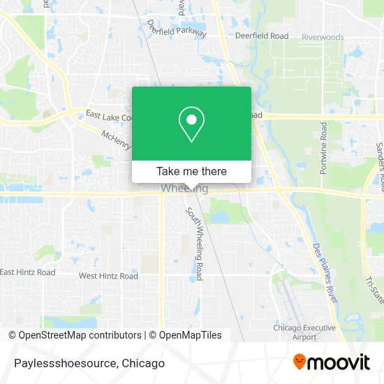 Paylessshoesource map