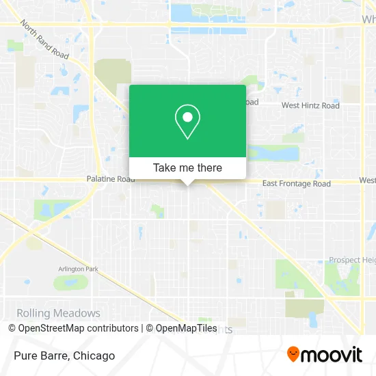 Pure Barre map