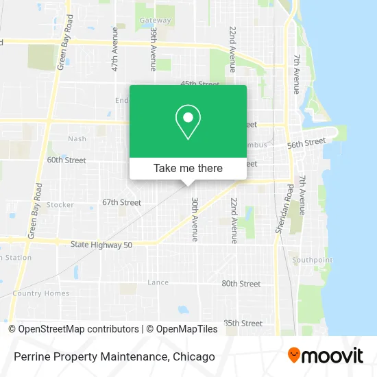 Perrine Property Maintenance map