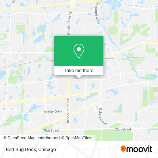 Bed Bug Docs map