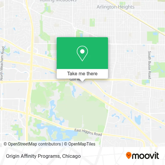 Origin Affinity Programs map