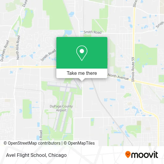 Avel Flight School map