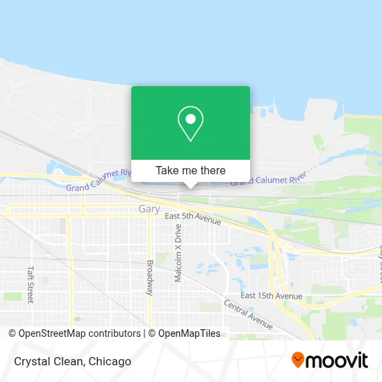 Crystal Clean map