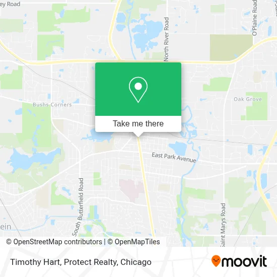 Timothy Hart, Protect Realty map