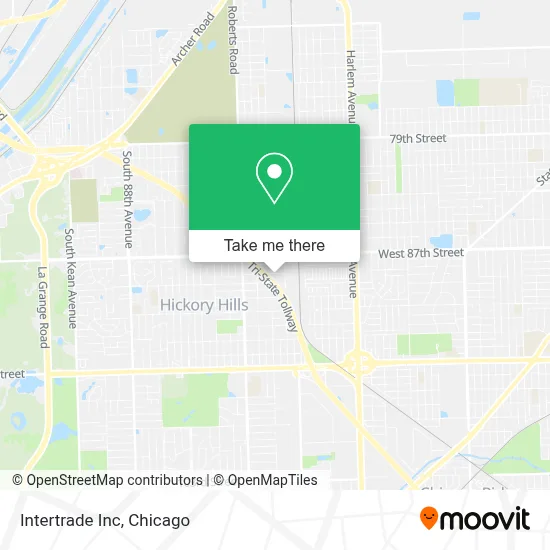 Intertrade Inc map
