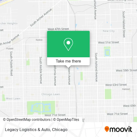 Legacy Logistics & Auto map