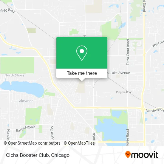 Clchs Booster Club map
