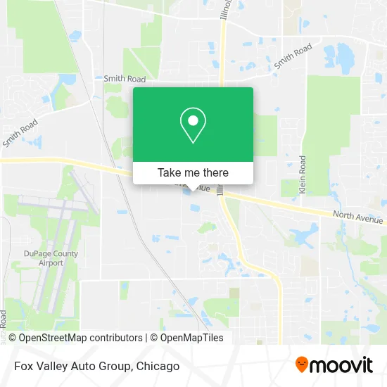 Fox Valley Auto Group map