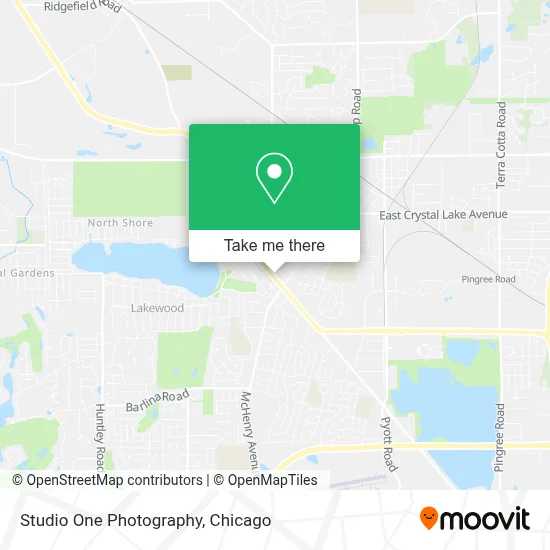 Studio One Photography map