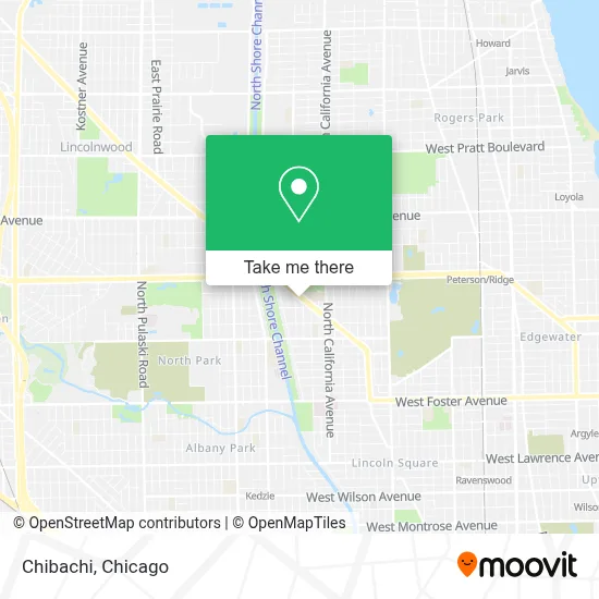 Chibachi map