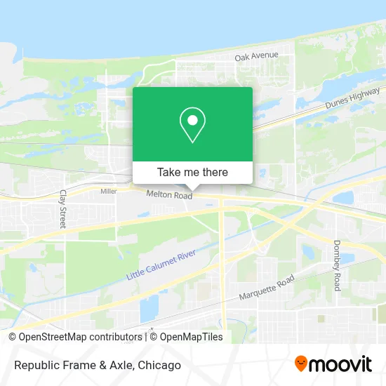 Republic Frame & Axle map