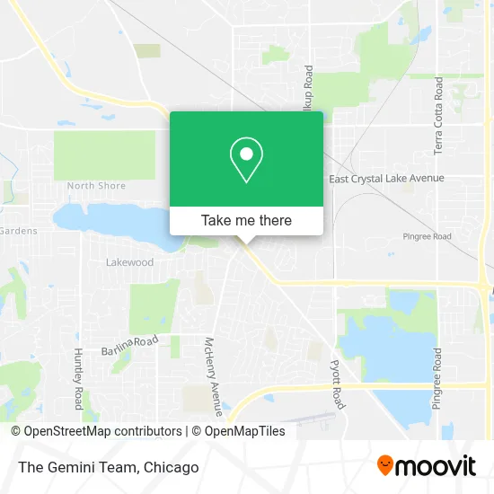 The Gemini Team map