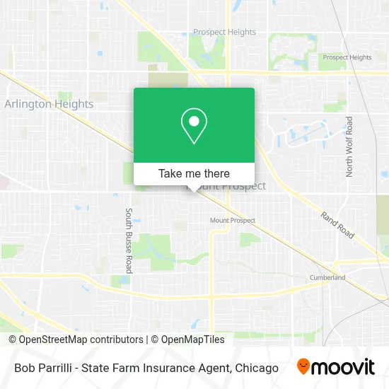 Bob Parrilli - State Farm Insurance Agent map