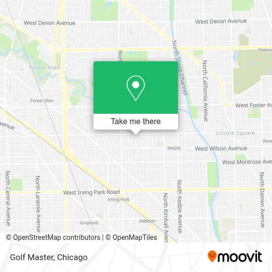 Golf Master map