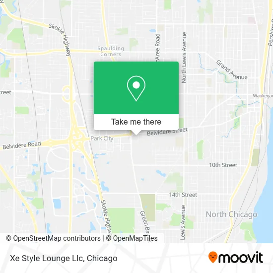 Xe Style Lounge Llc map