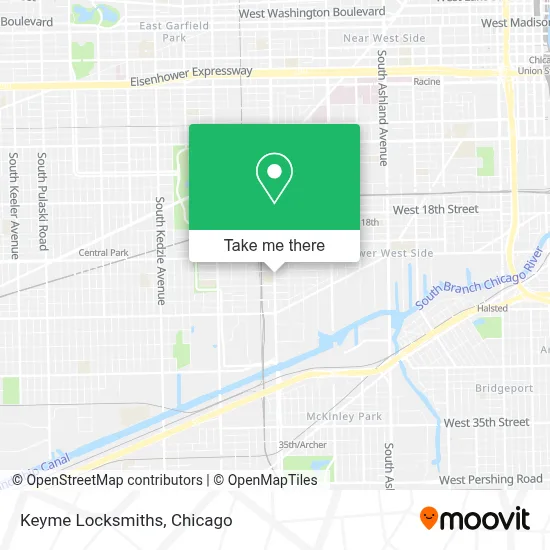 Keyme Locksmiths map