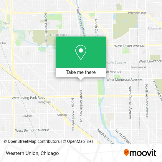 Western Union map