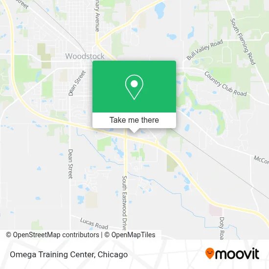Omega Training Center map