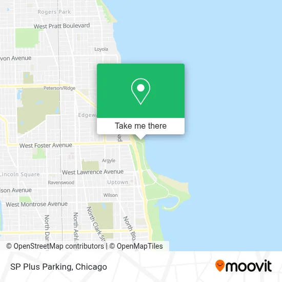 SP Plus Parking map