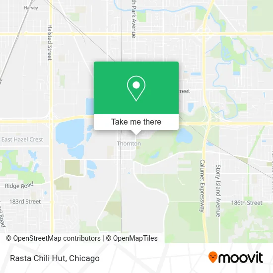 Rasta Chili Hut map