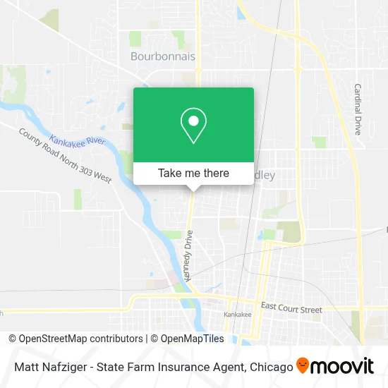 Matt Nafziger - State Farm Insurance Agent map