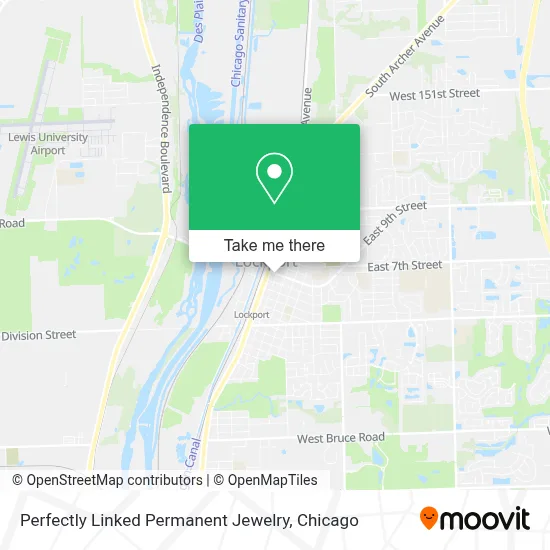 Perfectly Linked Permanent Jewelry map