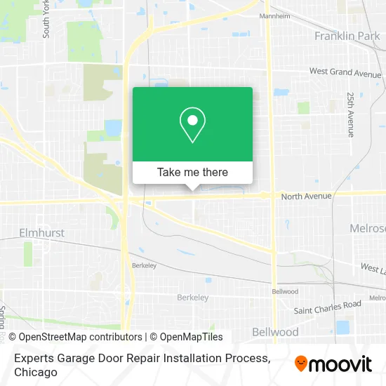 Experts Garage Door Repair Installation Process map