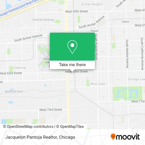 Jacquelyn Pantoja Realtor map