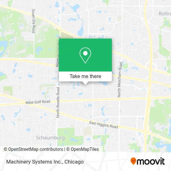 Machinery Systems Inc. map