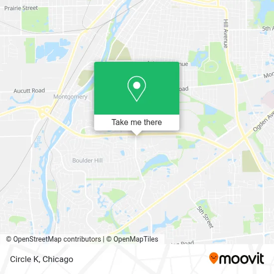 Circle K map
