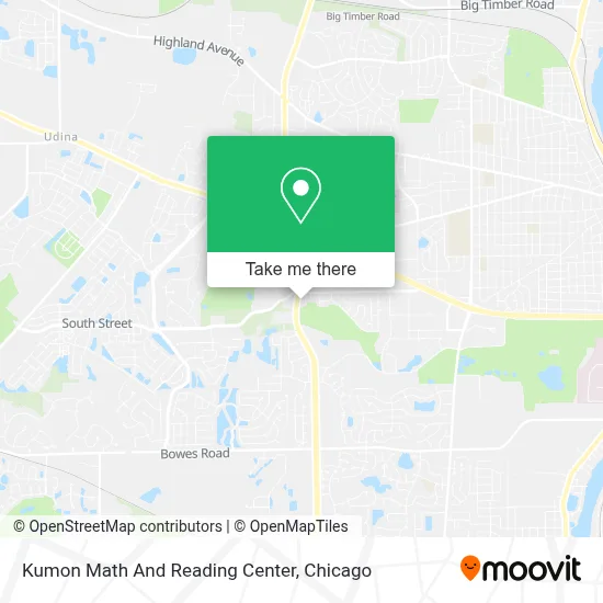 Kumon Math And Reading Center map