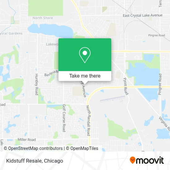 Kidstuff Resale map