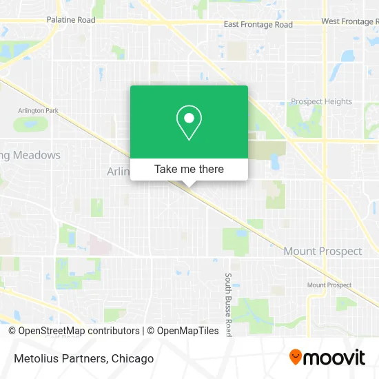 Metolius Partners map