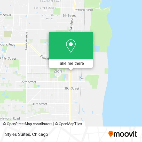 Styles Suites map