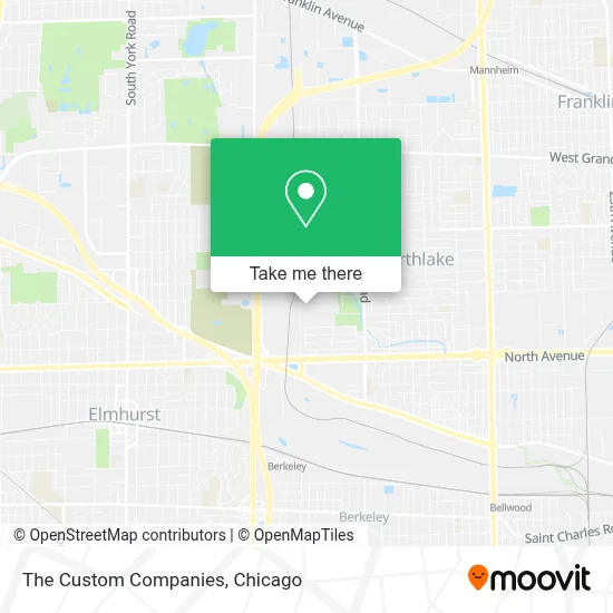 The Custom Companies map
