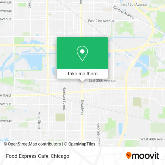 Food Express Cafe map