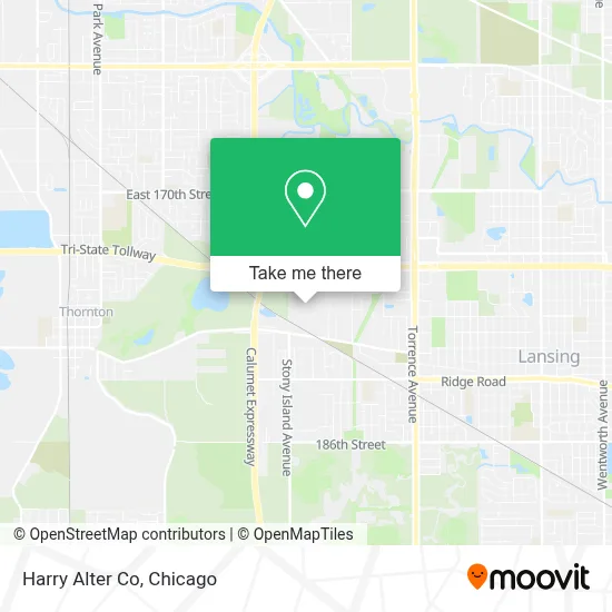 Harry Alter Co map