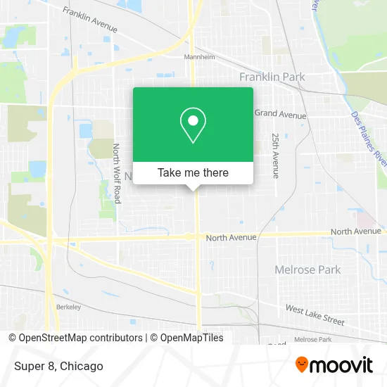 Super 8 map