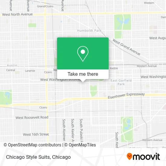 Chicago Style Suits map