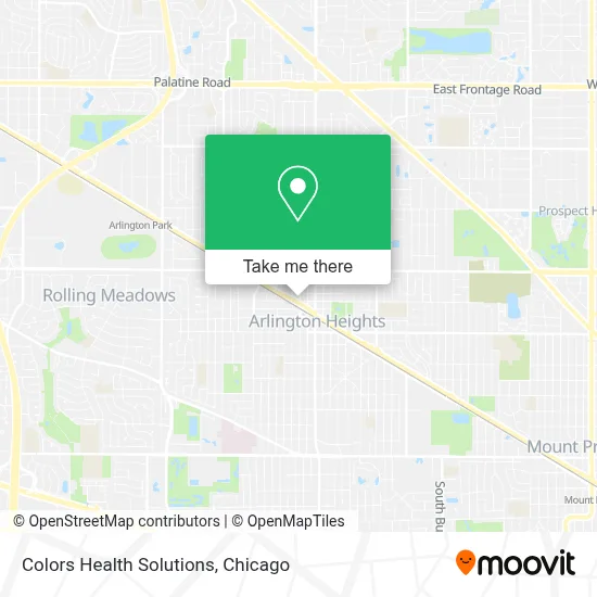 Colors Health Solutions map